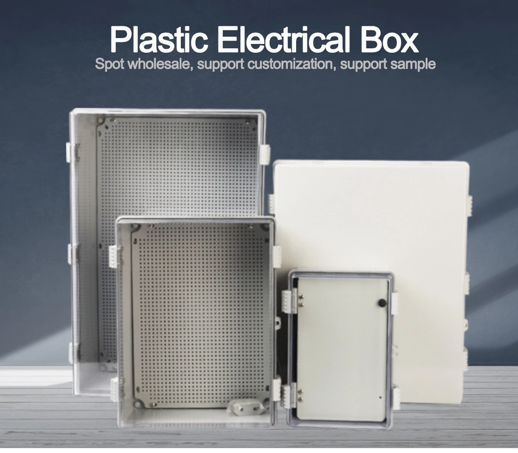 Plastic Waterproof Distribution Box 300*200*160mm Electrical Equipment Box ABS/PC