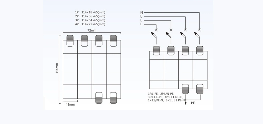 AC Type 1 Quick Wiring Surge Protective Device