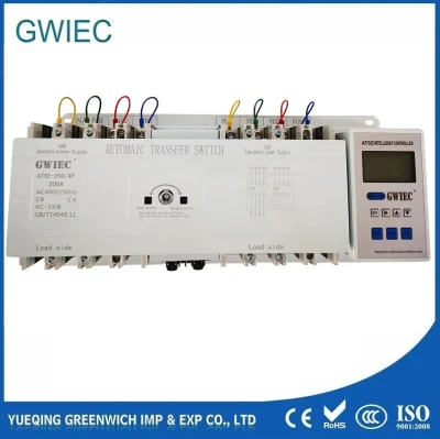 CB Class 125A 250A 400A 4p Automatic Transfer Switch (ATS)