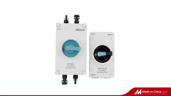 Changeover Switch IP66 Aluminium Safety Switch Electrical Switch Enclosed Junction Boxdc Isolator